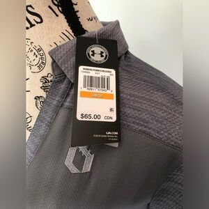 Under Armour Women's Gray Collared Top Size Small New with Tags